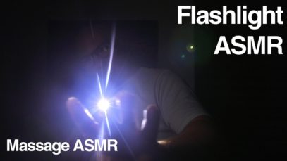 ASMR Flashlight and Hand Movements – No Talking