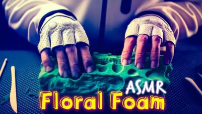 ASMR FLORAL FOAM ?NO TALKING for SLEEP