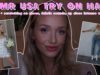 ASMR Florida Try On Haul | tapping + scratching on shoes, fabric, up close whispers, jewelry tingles