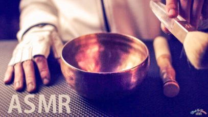 ASMR FOCUS ?Tibetan Singing Bowl & Ear Brushing ?NO TALKING
