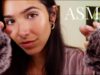 ASMR for Anxiety Relief and Comfort (Soft Sounds, Fluffy Mics, Closeup whispers, Face brushing)