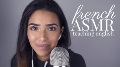 ASMR French! Je vous apprends l’Anglais!