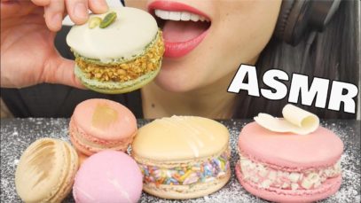 ASMR FRENCH Macaron (SOFT CRUNCH EATING SOUNDS) NO TALKING | SAS-ASMR