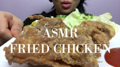ASMR FRIED CHICKEN LETS GET COOKING (SATISFYING EATING SOUNDS) No Talking | SAS-ASMR