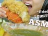 ASMR FRIED GIANT LOBSTER (EATING SOUNDS) NO TALKING | SAS-ASMR