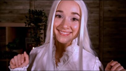 ASMR Friendly Ghost (Shirt Sounds, Binaural Ear to Ear, Follow My Instructions)