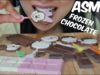 ASMR Frozen CHOCOLATE (EATING SOUNDS) No Talking | SAS-ASMR