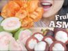ASMR FRUITS *Jackfruits + Guava + Mangosteen (RELAXING EATING SOUNDS) NO TALKING | SAS-ASMR