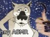 ASMR FUNNY CAT triggers tingles asmr slime triggers & nail tapping