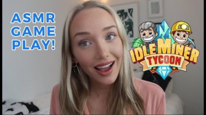 ASMR Game Play! Idle Miner Tycoon! | GwenGwiz