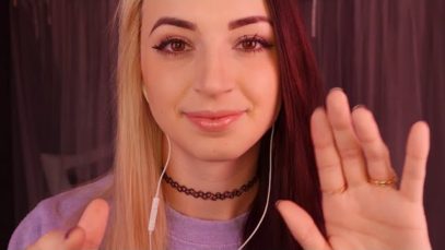ASMR | Gently Tapping Your Face & Soft Whispers