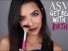 ASMR Get Ready With Me: My Birthday! (Makeup tutorial, lid sounds, tongue clicking, mascara sounds)