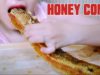 ASMR Giant honey comb , eating sound , cutting sound PART 04 | LINH-ASMR