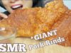 ASMR GIANT Pork Rinds (EXTREME SATISFYING CRUNCHY EATING SOUNDS) No Talking | SAS-ASMR