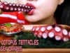 ASMR Giant Tako Octopus tentacles x Sea Grapes , Eating sound | LINH-ASMR
