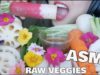 ASMR Giant VEGGIES (CRUNCHY EATING SOUNDS) NO TALKING | SAS-ASMR
