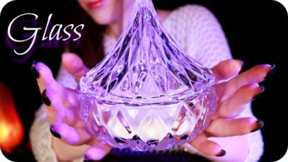 ASMR Glass Tapping & Scratching ? (NO TALKING) 11 Textured & Smooth Glass Triggers for Sleep, 1 Hour