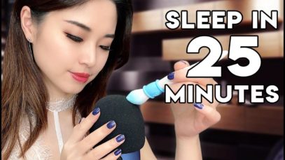 [ASMR] Guaranteed Sleep in 25 Minutes ~ Midnight Triggers