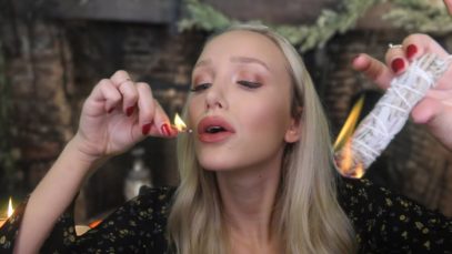 ASMR Gwendolyn The Good Witch Cleanses Your Spirit | GwenGwiz