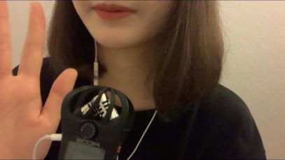 [ASMR] 여러분이 좋아하시는 줌h1n 입소리를 찍어봤어요