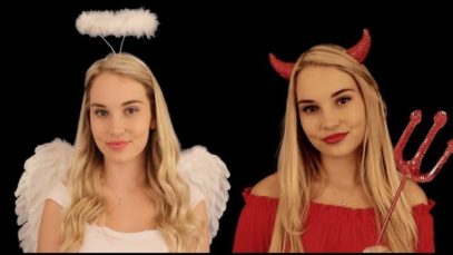 ASMR Halloween Makeup Roleplay ft. B*tchy Brittney
