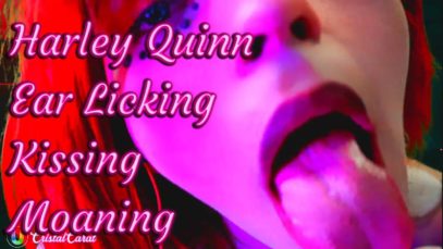 ASMR harley  Ear Lens Licking