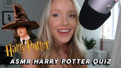 ASMR Harry Potter Sorting Hat & Wand Ceremony Quiz! | GwenGwiz