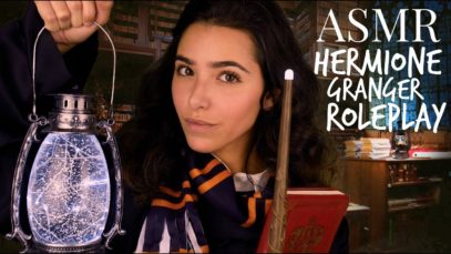 ASMR Hermione Roleplay | HARRY POTTER (Personal attention, Crinkly sounds, Light, Page turning