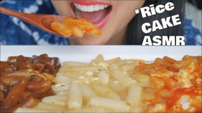 ASMR HOT & SPICY + Jjajang KOREAN RICE CAKES (CHEWY SOUNDS) Fried CHICKEN No Talking | SAS-ASMR