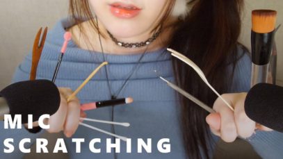 ASMR How to Feel Tingles with Mic Scratching