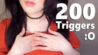 ASMR How to Sleep with 200 Triggers Sound ?