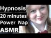 ASMR Hypnosis 20 minutes power nap for sleep with awakening; eye induction #hypno #hypnosis #ASMR