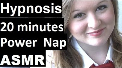 ASMR Hypnosis 20 minutes power nap for sleep with awakening; eye induction #hypno #hypnosis #ASMR