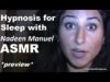 ASMR Hypnosis for Sleep with Nadeen Manuel – Female Stage Hypnotist (preview) #ASMR #Hypnosis