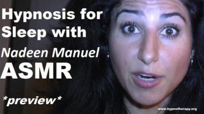 ASMR Hypnosis for Sleep with Nadeen Manuel – Female Stage Hypnotist (preview) #ASMR #Hypnosis