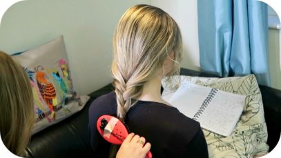 {ASMR} Hypnotic Hair Brushing and Hair Play | Sounds Only/No Talking