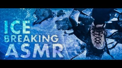 ASMR ICE Breaking & Cracking (Walking) ❄️ICELAND NATURE