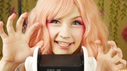 ASMR Imma Eat You .. r Ears (mouth sounds, ear noms w/ no talking)