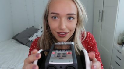 ASMR Inaudible Whispers *Layered* (tongue clicking, ear cupping, sk-sk, mic brushing) | GwenGwiz