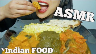 ASMR Indian FOOD (MESSY, EATING SOUNDS) NO TALKING | SAS-ASMR