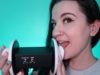 ASMR INTENSE AND AGGRESSIVE EAR LICKING W/ TONGUE RING ~ 3k Sub Celebration! ?