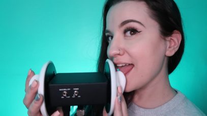 ASMR INTENSE AND AGGRESSIVE EAR LICKING W/ TONGUE RING ~ 3k Sub Celebration! ?