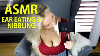 ASMR Intense Ear Eating and Nibbling Soft fast wet Mouth Sounds to Relax and for Sleep