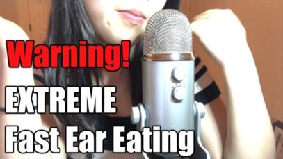 [ASMR] INTENSE Ear Eating + Tongue Fluttering | Fast, Slurpy Sounds