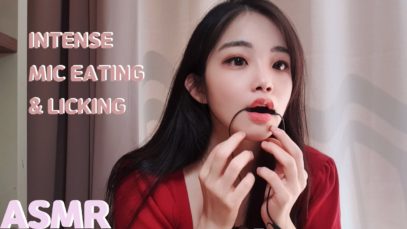 ASMR 마이크 먹기 입소리 핥기 Intense Mic Eating & Licking your Ears #2 ?