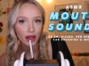 ASMR Intense Mouth Sounds! | sk sk, pen nibbling, face touching, kisses, shooop, ear blowing…