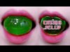 ASMR Japan green grapes Jelly (STICKY eating sounds)| LINH-ASMR