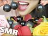ASMR Japanese BLACK JELLY *KYOHO GRAPES (SOFT EATING SOUNDS) NO TALKING | SAS-ASMR