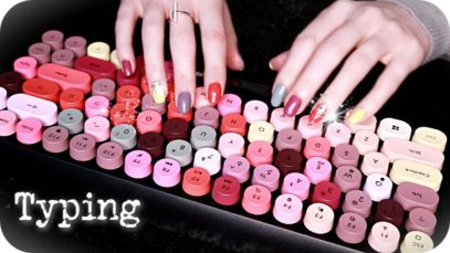 ASMR Keyboard Typing (NO TALKING) Mechanical, Bamboo, Mac & Membrane ⌨️ Clicky, Sleepy, Study Sounds