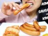 ASMR Kimchi + European Sausages (EATING SOUNDS) No Talking | SAS-ASMR